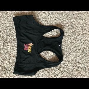 Black ASU sports bra